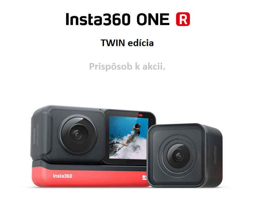 Modulárna kamera Insta360 ONE R